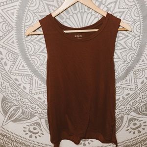 Plum colored tank